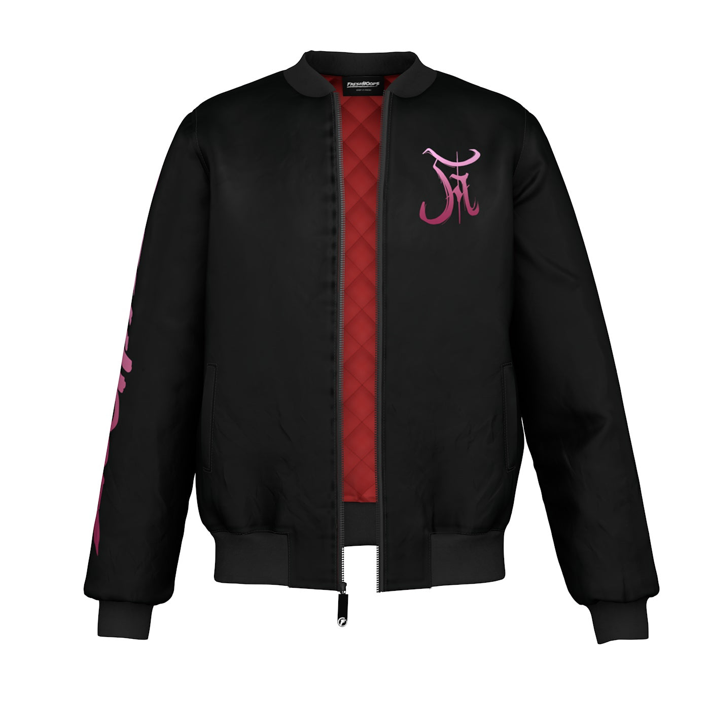 Horned Demon Skull Bomber Jacket