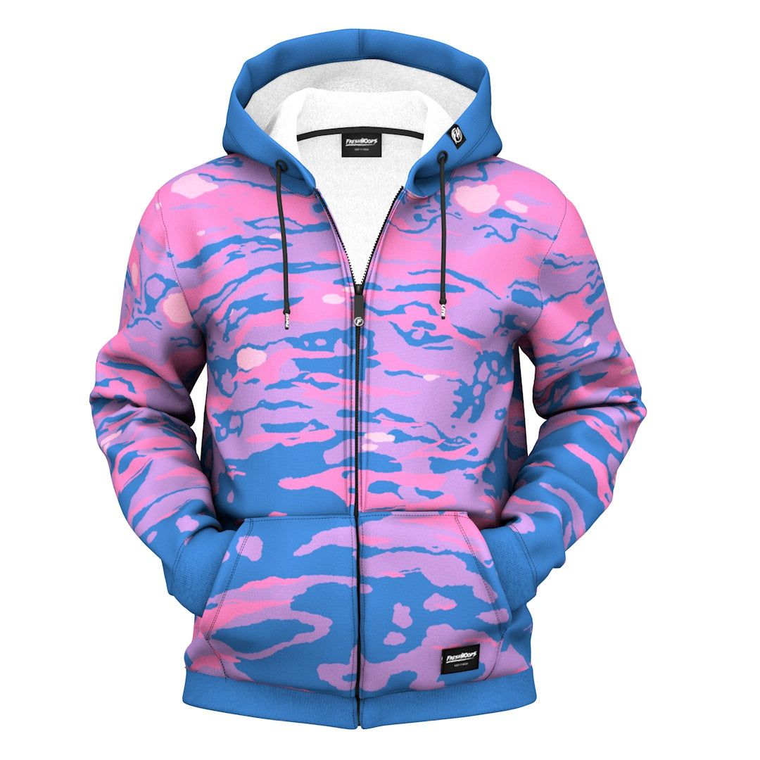 Holler Zip Up Hoodie